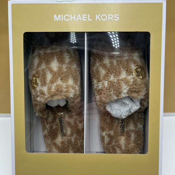 🌹 MICHAEL KORS 🌹 ALEXIS CLOSED TOE SLIPPERS - Picture 2 of 8